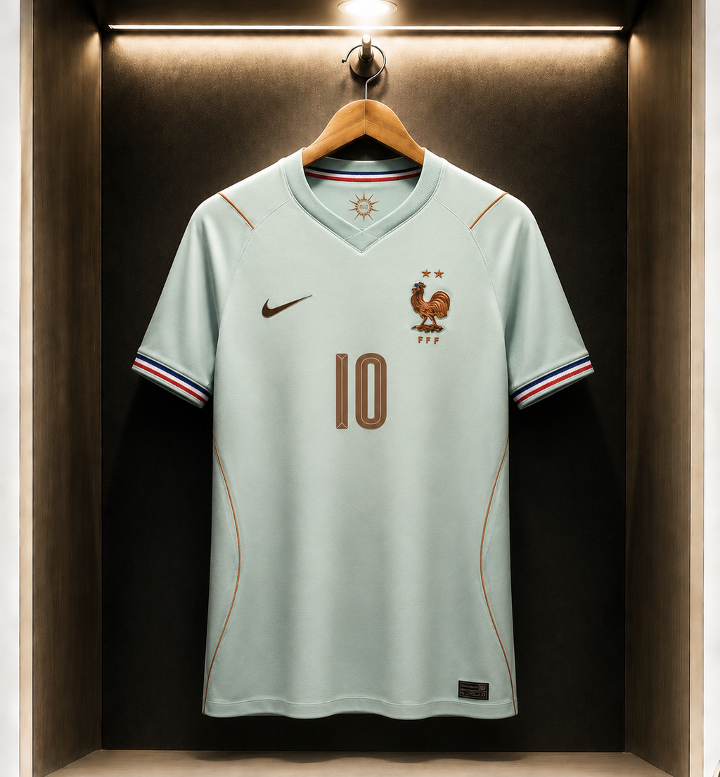 🇫🇷 Maillot France Extérieur – MBAPPÉ N°10 ⚽ Taille M